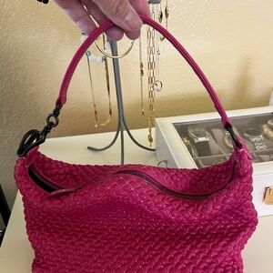 Bottega Veneta
Bottega Veneta Leather Hobo Pink Quilted Women's Bag